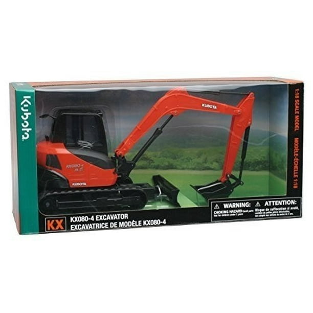 Kubota KX080-4 Excavator 1:18 Scale by Newray by Kubota Kubota KX080-4 Excavator 1:18 Scale by Newray by Kubota